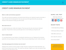 Tablet Screenshot of creditcardminimumpayment.net